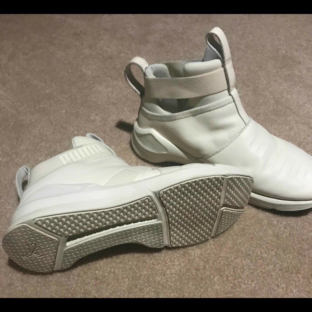 White Puma women shoes